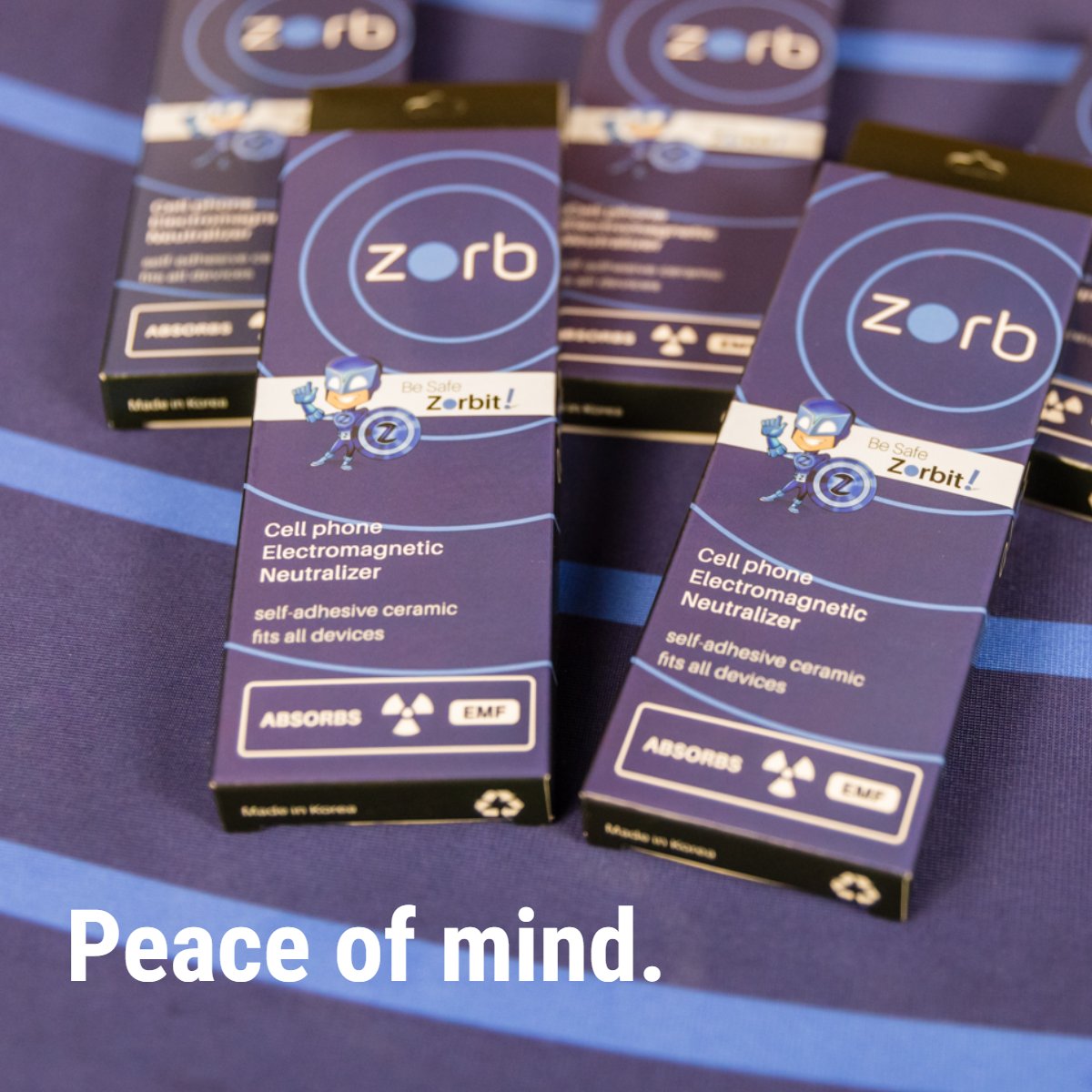 5 Pack - The Zorb - Flagship Product - EMF Protection for all devices. Sale Price $159.95 (retail $199.75)
