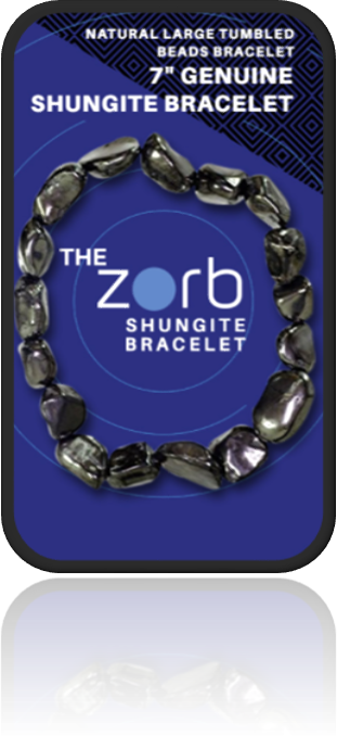 2-Piece Combo Set - Shungite Bracelet and the Zorb - Sale Price $89.95 (retail $119.95)