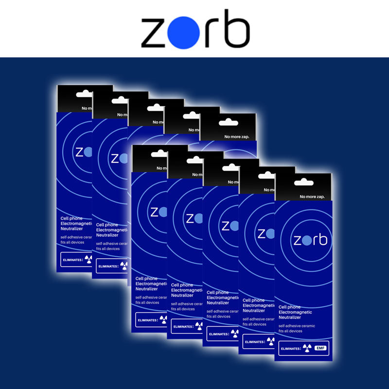 10-Pack - The Zorb - Flagship Product - EMF Protection for all Devices, Sale Price $299.95 (Retail $399)