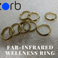 Next Generation -Zorb Ceramic Steel, Far-Infrared Wellness Ring - Sale Price $159.95 (retail $239.95)
