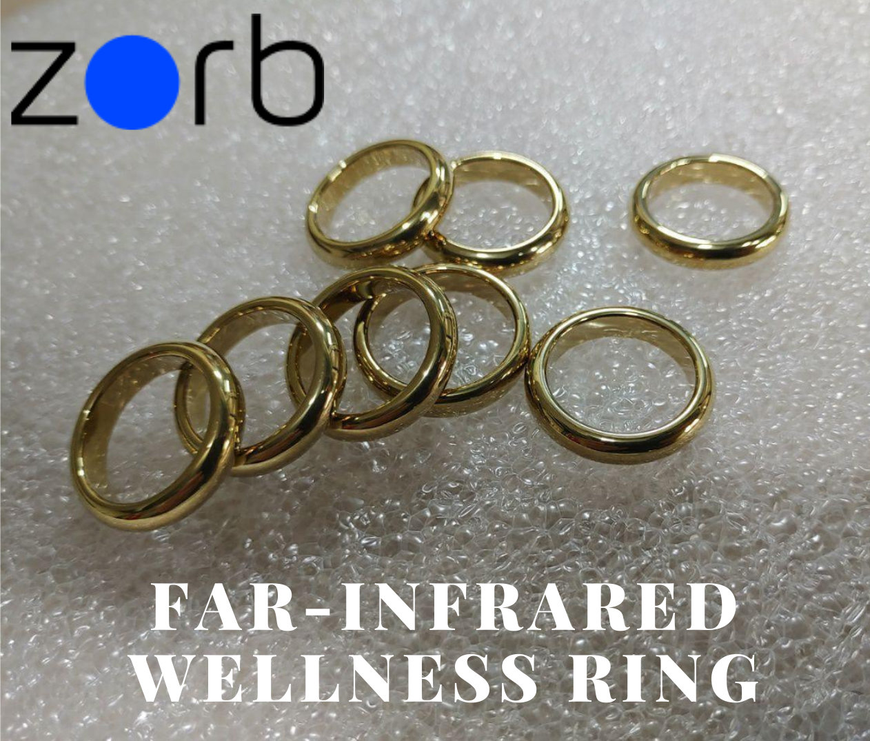 Next Generation -Zorb Ceramic Steel, Far-Infrared Wellness Ring - Sale Price $159.95 (retail $239.95)