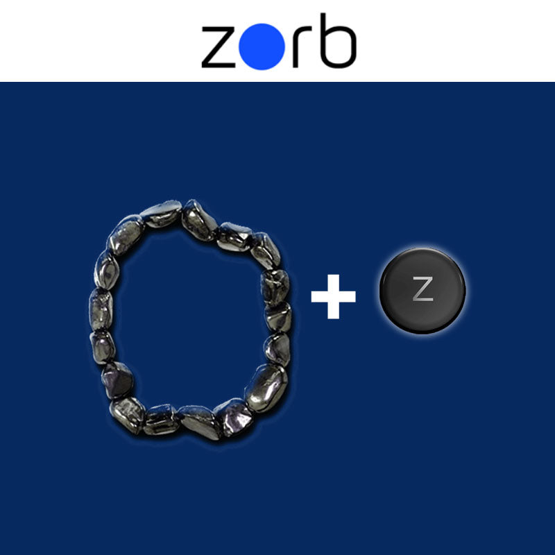 2-Piece Combo Set - Shungite Bracelet and the Zorb - Sale Price $89.95 (retail $119.95)