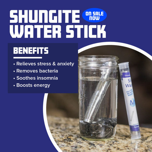 2-Function Shungite Water Stick, Sale Price $44.95 ($59.95 retail) (Mineralizes and Akalizes)